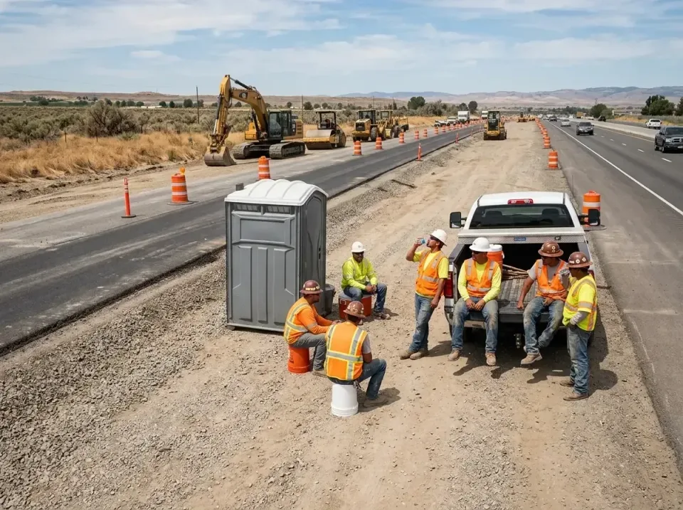 highway-road-construction-crew-007 — frequently asked questions, Porta Potty and Restroom Rentals in Palm Coast, FL